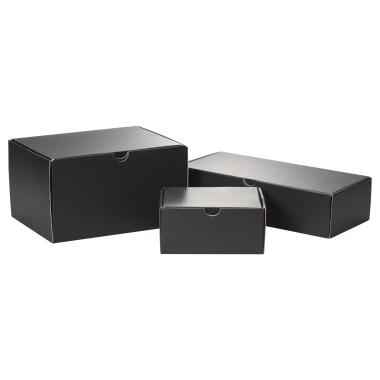 Aventura Black on Paragon Base Circle Art Glass Award Packaging Birchmount Box
